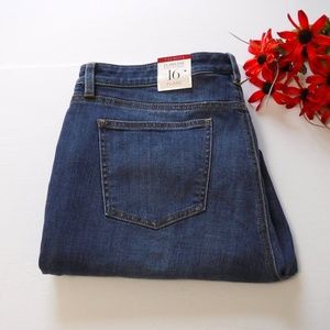 NWT Talbots Flawless Five Pocket Jeans Size 16